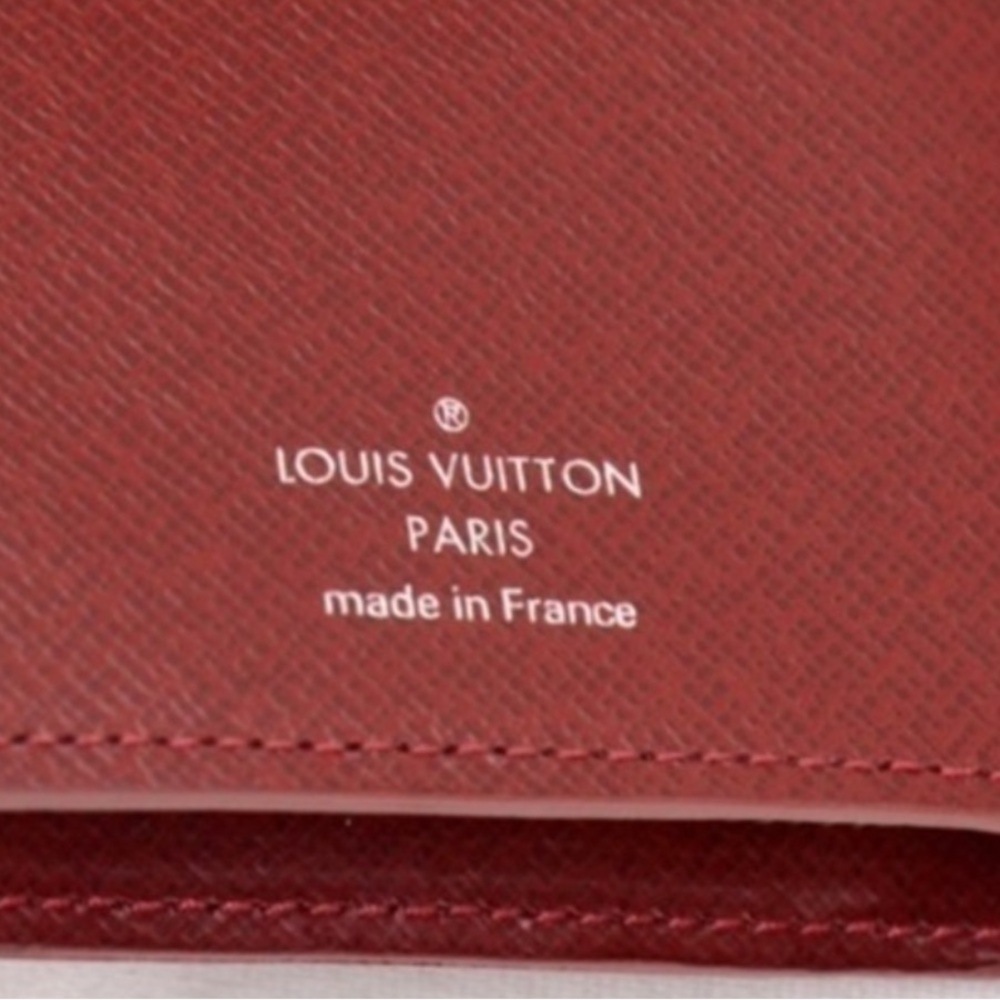 Louis Vuitton Epi Porte Feiulle Red Credit Card Wallet - Picture 11 of 11